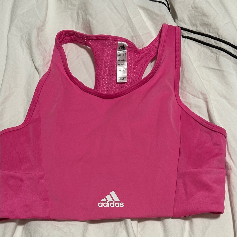 Adidas Fuchsia Racerback Sports Top